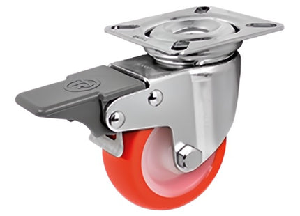 TELLURE ROTA RUOTA 36 SUPPORTO GIREVOLE CON FRENO D.MM50 KG 55