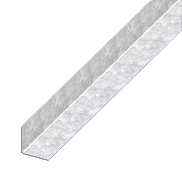 ALFER ANGOLARE LATI UGUALI ACCIAIO ZINCATO MM15,5X15,5X0,75 MT1