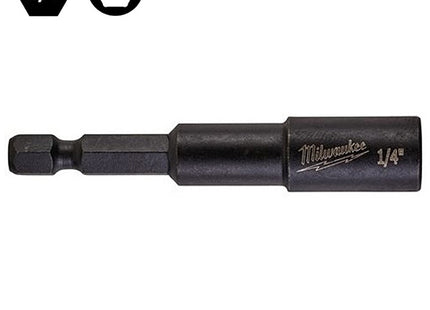 MILWAUKEE BUSSOLA ESAGONALE MAGNETICA MM13,0X65 CON ATTACCO DA 1/4"*