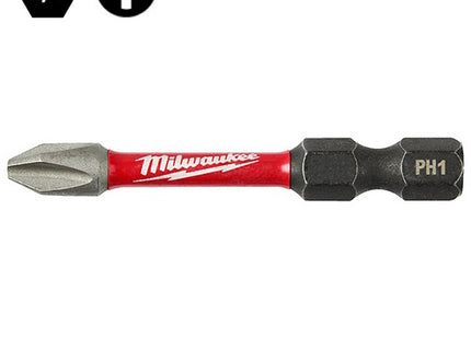 MILWAUKEE INSERTI BITS PER VITI A CROCE PHILLIPS PH1X50MM CONF.PZ 1