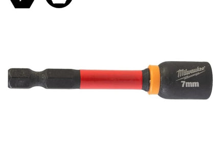 MILWAUKEE BUSSOLA ESAGONALE MAGNETICA MM 8,0X65 CON ATTACCO DA 1/4"