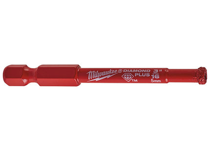 MILWAUKEE PUNTA DIAMANTATA DIAMOND PLUS A SECCO/UMIDO