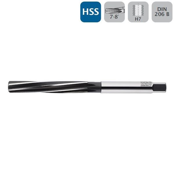 WSG ALESATORE A MANO CODOLO CILINDRICO IN HSS