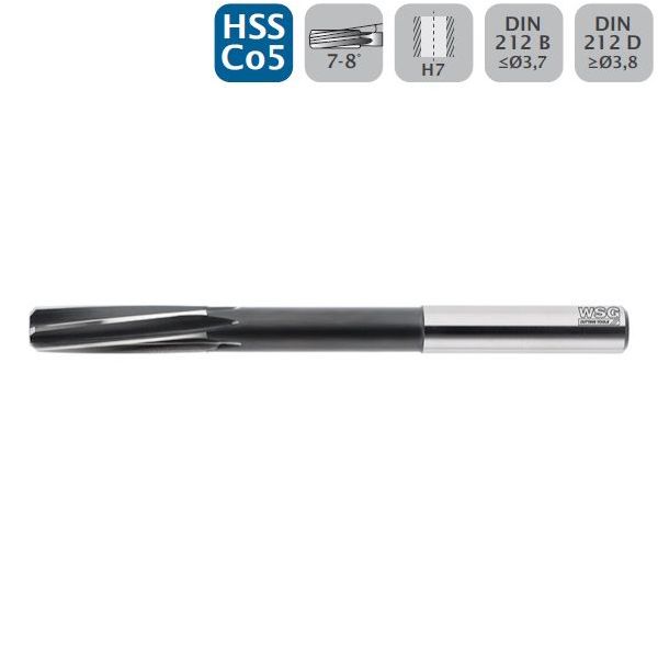 WSG ALESATORE A MACCHINA CODOLO CILINDRICO IN HSS CO5