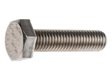 VITE TE INTERAMENTE FILETTATA IN ACCIAIO INOX A2 UNI 5739