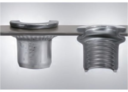 FAR INSERTO FILETTATO IN ALLUMINIO A TESTA CILINDRICA FTT