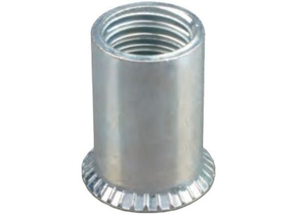 FAR INSERTO FILETTATO IN ACCIAIO A TESTA SVASATA FTS