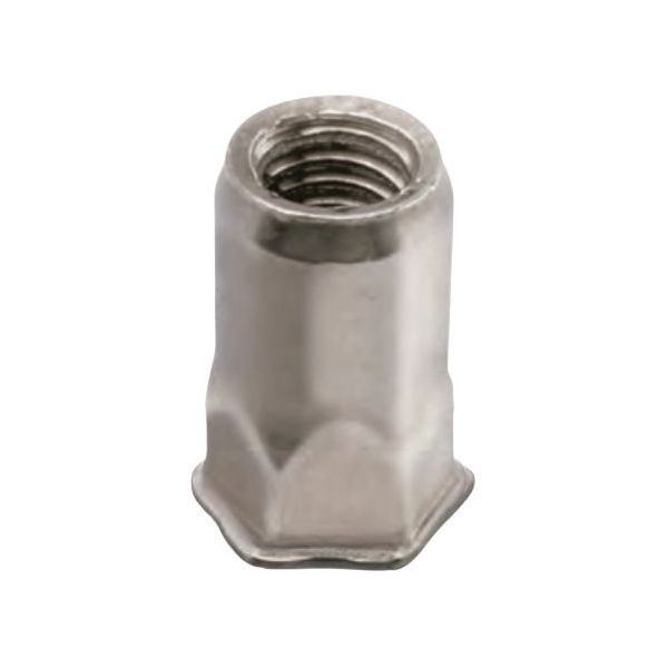 FAR INSERTO FILETTATO IN ACCIAIO TR GAMBO PARZIALMENTE ESAGONALE IE