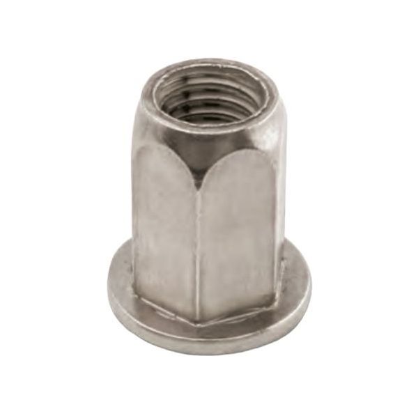 FAR INSERTI FILETTATI IN INOX A2 TC GAMBO ESAGONALE FTTE -INOX A2
