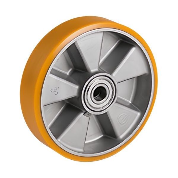 TELLURE ROTA RUOTA 65AL SOLO RUOTA D.MM125 CON FORO D.MM12 KG400