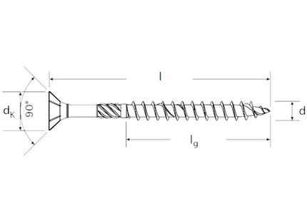 FISCHER VITE PER LEGNO FPF-ST YZP TSP TX30 ZINCATA GIALLA