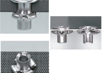 FAR INSERTO FILETTATO IN ACCIAIO A TESTA CILINDRICA ICT