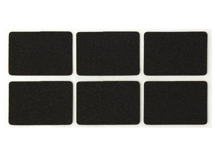 SODIFER FELTRINI ANTISCIVOLO ADESIVI IN GOMMA NERO MM25X 35 BLISTER PZ12