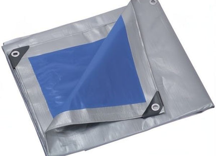VERDELOOK TELO OCCHIELLATO AD ELEVATA RESISTENZA COLORE GRIGIO/BLU