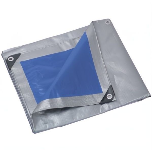 VERDELOOK TELO OCCHIELLATO AD ELEVATA RESISTENZA COLORE GRIGIO/BLU