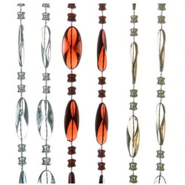 VERDELOOK TENDE PER PORTA A GOCCIA COLORE BRONZO/CRIS/COGNAC