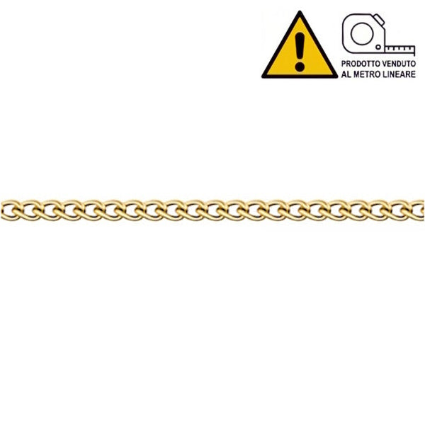 MINUTEX CATENA FILO IN ACCIAIO OTTONATO MOD. 882