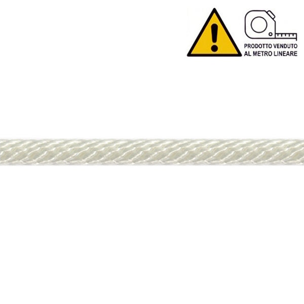 TRECCIA PER AVVIAMENTO MOTORI COLORE BIANCO