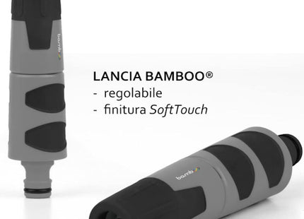 RR ITALIA BAMBOO FORTE TUBO D.MM 12,5 CON LANCIA E RACCORDI MT.15