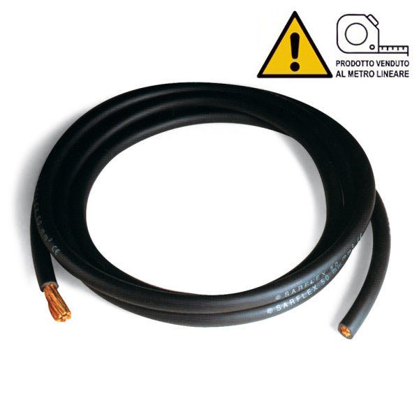 SACIT CAVO IN PVC PER SALDATURA H07V-K COLORE NERO