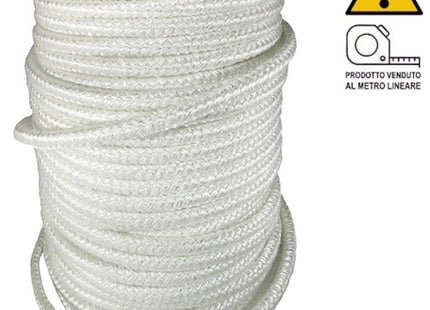 CORDA DI CERAMICA ISOLANTE TERMICO COLORE BIANCO