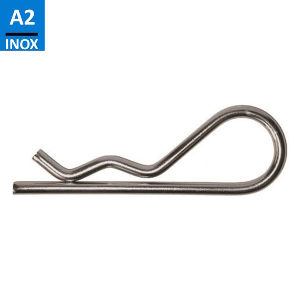 COPIGLIA BETA ELASTICA IN ACCIAIO INOX A2 UNI 8833-A