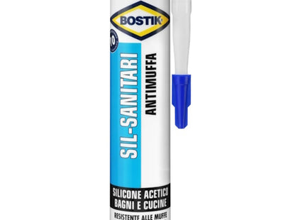 UHU BOSTIK SIL-SANITARI SILICONE ACETICO TRASPARENTE CARTUCCIA ML280