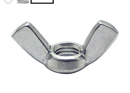 DADO AD ALETTE ZINCATO BIANCO UNI 5448-A M12