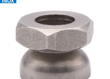 DADO ANTIFURTO A STRAPPO IN ACCIAIO INOX A2 M12 CHIAVE DA MM19
