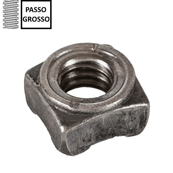 DADO QUADRO A SALDARE PASSO GROSSO GREZZO DIN 928