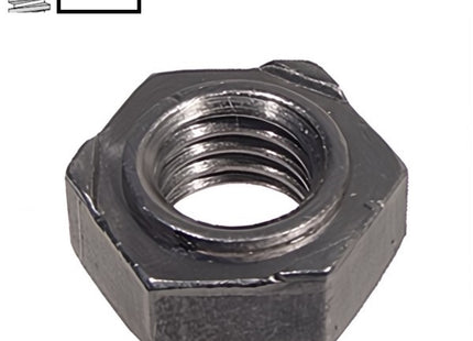 DADO ESAGONALE A SALDARE CHIAVE LARGA PASSO GROSSO CL. 8 GREZZO