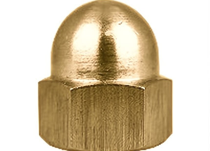 DADO ESAGONALE CIECO ALTO IN OTTONE UNI 5721 DIN 1587 M12