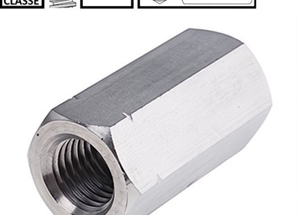 DADO ESAGONALE DISTANZIALE CLASSE 8 ZINCATO BIANCO DIN 6334 M20X30X60