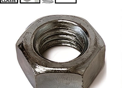 DADO ESAGONALE MEDIO PASSO GROSSO CL. 8 GREZZO UNI 5588 DIN 934 M27