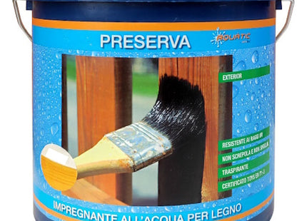 VERNITES PRESERVA IMPREGNANTE ALL'ACQUA NOCE SCURO LT 0,75