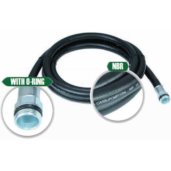 TOMES TUBO RACCORDATO PER EROGAZIONE DIESEL 1"M BSP