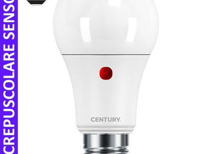 CENTURY LAMPADINA LED SENSOR PLUS A GOCCIA 230V E27 IP20