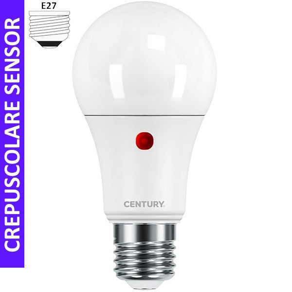 CENTURY LAMPADINA LED SENSOR PLUS A GOCCIA 230V E27 IP20