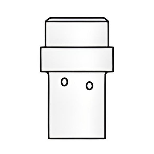 TRAFIMET DIFFUSORE GAS BIANCO IN PLASTICA PLUS 36