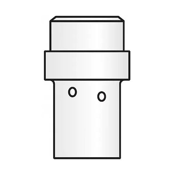 TRAFIMET DIFFUSORE GAS BIANCO IN CERAMICA PLUS 36