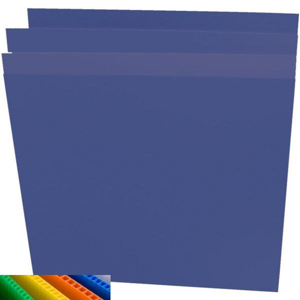 TRAFIL PANNELLO IN POLIPROPILENE ALVEOLARE COLORE BLU