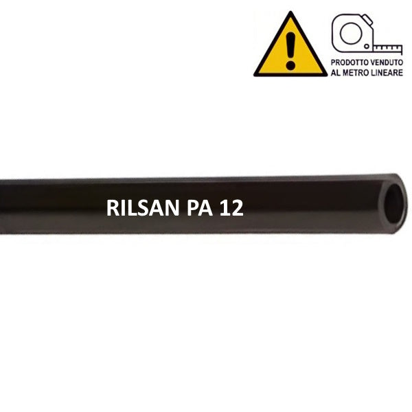 SPIRALFLEX TUBO ARIA RILSAN PA12 COLORE NERO D.MM 8,0X10,0 AL MTL.