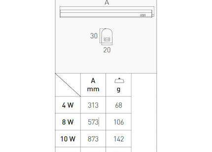 CENTURY PLAFONIERA LED MOD. SPEEDY 230V IP20