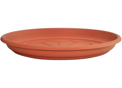 VECA SOTTOVASO NAXOS IN PLASTICA COLORE TERRACOTTA