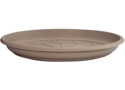 VECA SOTTOVASO NAXOS IN PLASTICA COLORE AVANA D.CM 18
