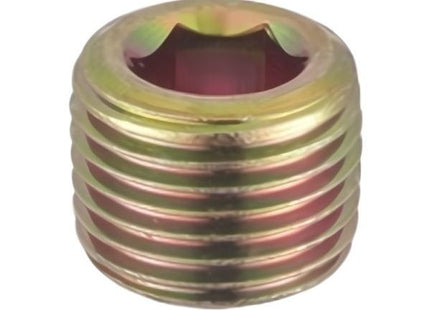 TAPPI PER OLEODINAMICA CONICI DIN 906 ZINCATI DA M 6X1