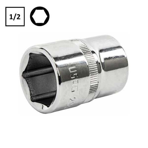 USAG  235 1/2 EN CHIAVE A BUSSOLA A MANO 1/2" ESAGONALE