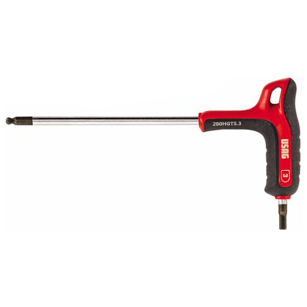 USAG  280HGTS CHIAVE MASCHIO ESAGONALE SFERICA CON IMPUGNATURA