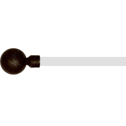 EMMEBI TERMINALE PER BASTONI MOD. CAMELIA D.MM20 NERO/RAMATO CONF.PZ2*