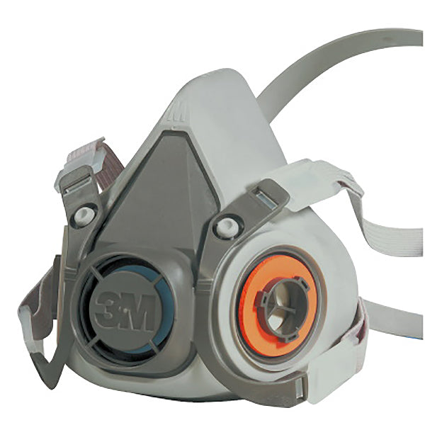 3M RESPIRATORE CON SEMIMASCHERA RIUTILIZZABILE 6200 MEDIA CONF.DA PZ 1
